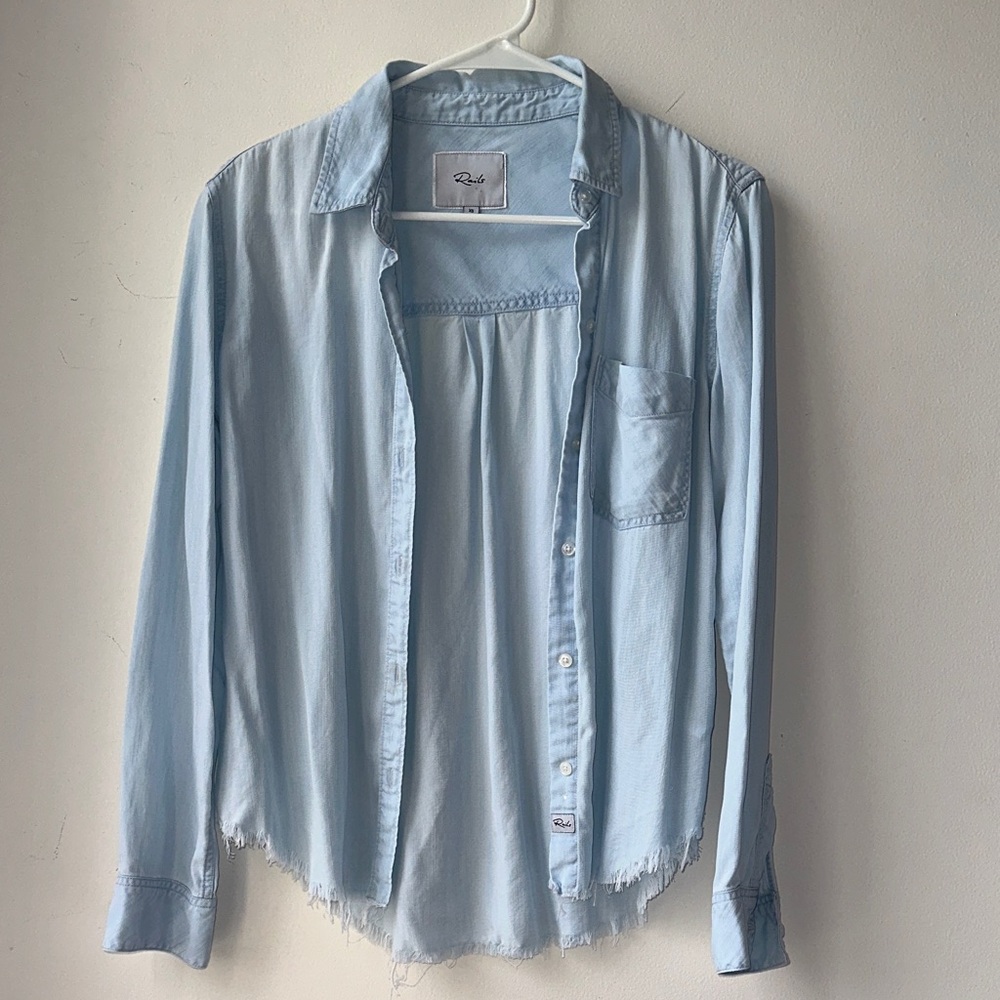 Rails Ingrid Raw Light Vintage Button Down
